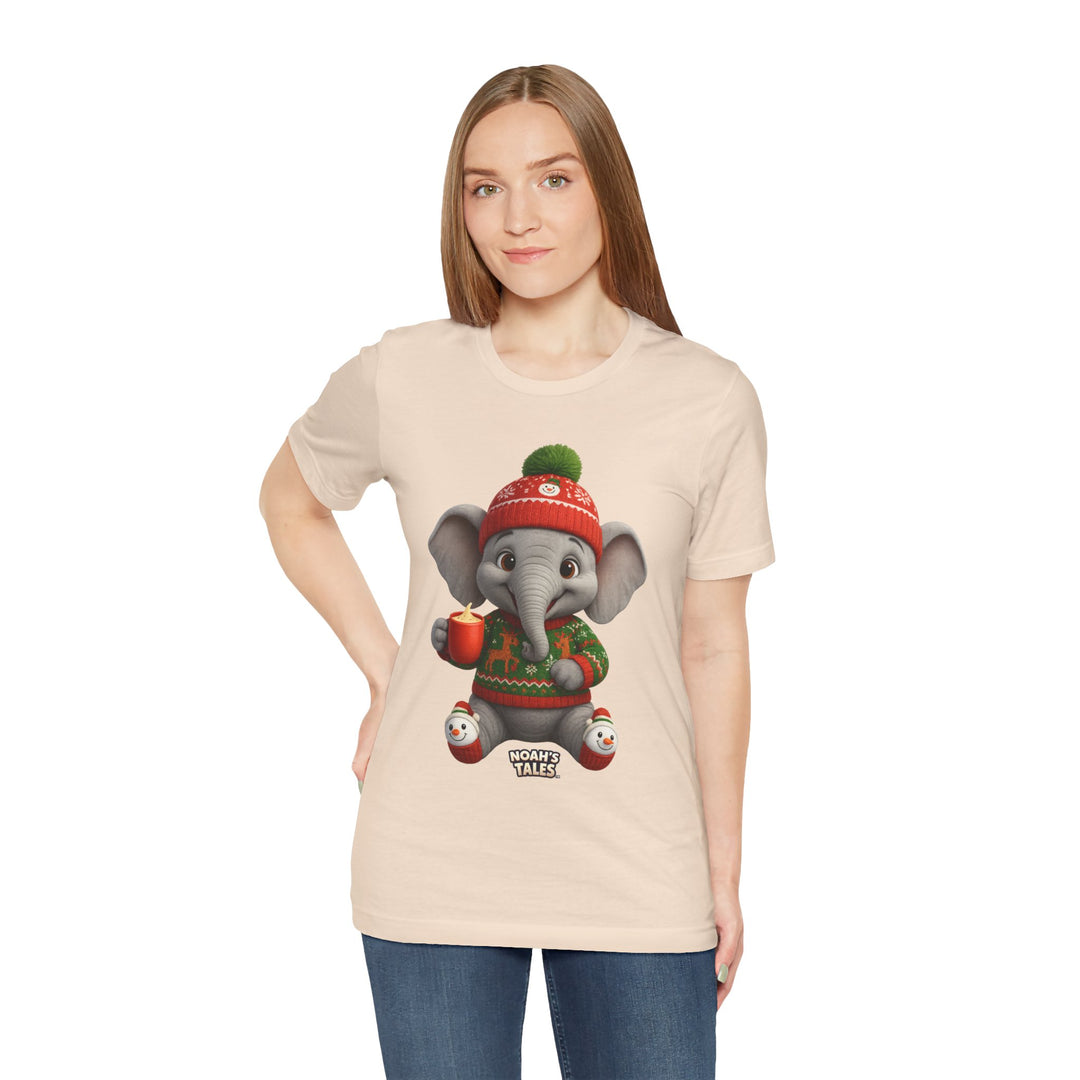 Noah’s Tales™ Christmas Noah Women's Bella T-Shirt