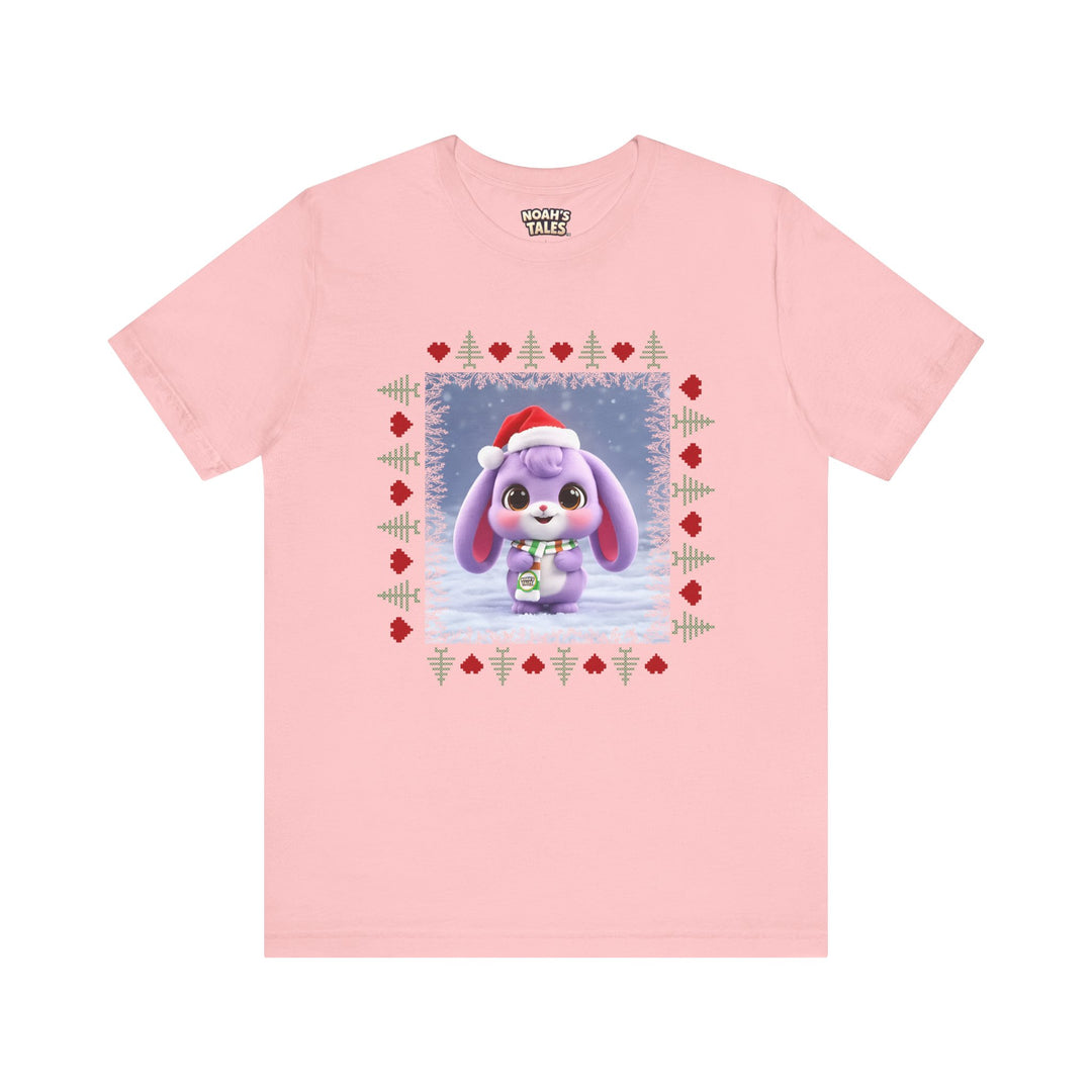 Noah’s Tales™ Lilac Christmas Men's T-Shirt