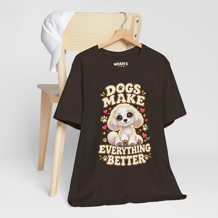 Noah’s Tales™ Dogs Make Everything Better | Coco Women's Bella T-Shirt