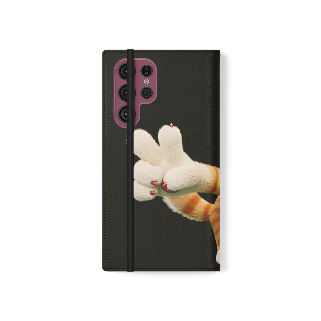 Noah’s Tales™ Tommy Flip Case Cartoon Phone Cover Pet Lover Gift Trendy Smartphone Wallet Animal Print Case