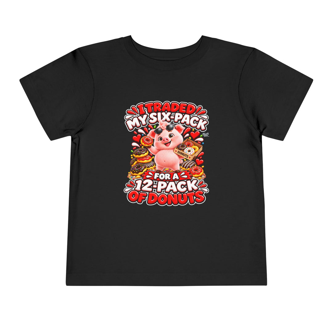 Noah’s Tales™ I Traded My Six-Pack For A 12-Pack Of Donuts | Pip Boy's T-Shirt