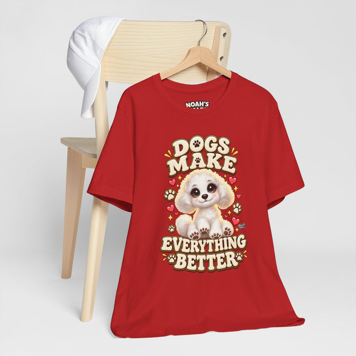 Noah’s Tales™ Dogs Make Everything Better | Coco Women's Bella T-Shirt