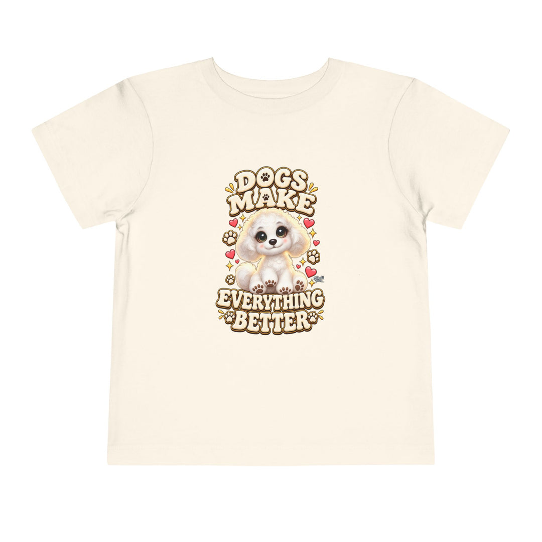 Noah’s Tales™ Dogs Make Everything Better | Coco Boy's T-Shirt