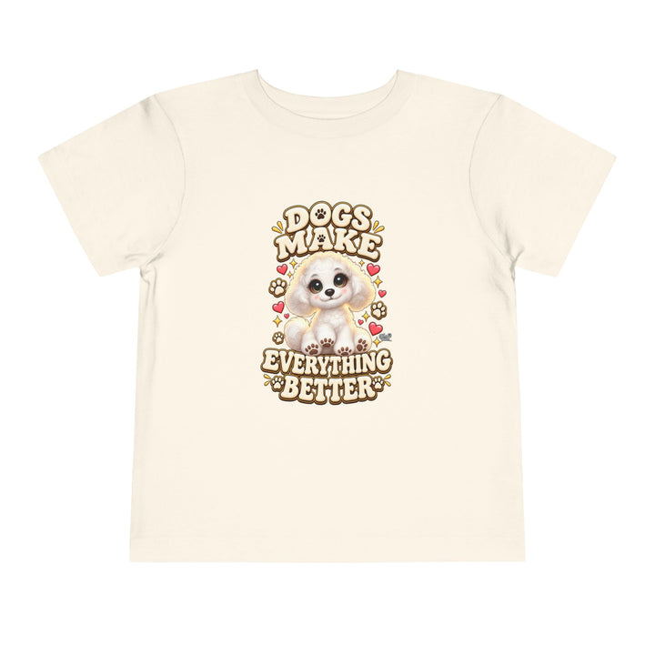 Noah’s Tales™ Dogs Make Everything Better | Coco Boy's T-Shirt
