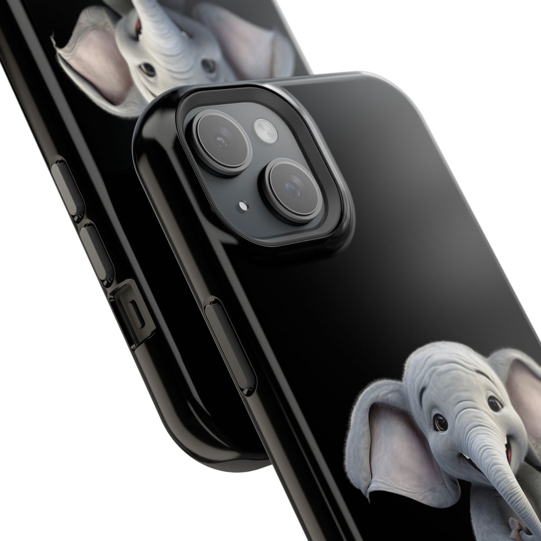 Noah’s Tales™ Noah Elephant Magnetic Tough Cases | Cute Elephant Phone Cover