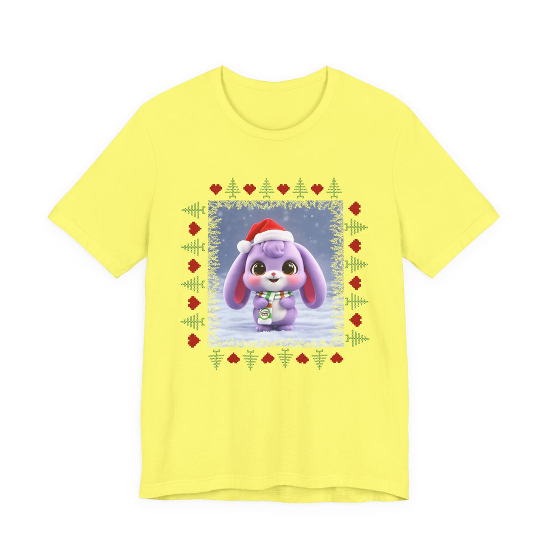 Noah’s Tales™ Lilac Christmas Women's Bella T-Shirt