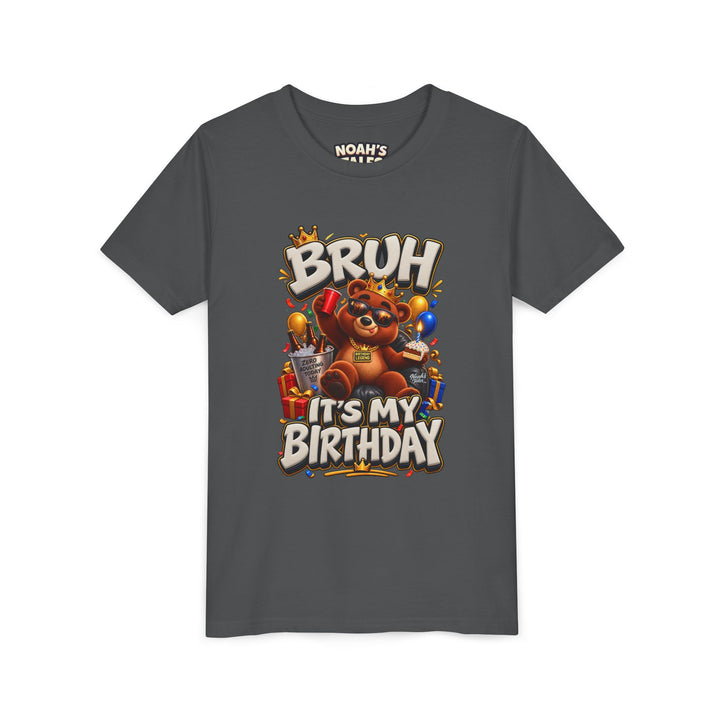 Noah’s Tales™ Bruh It’s My Birthday | Baxter Girl's Bella T-Shirt