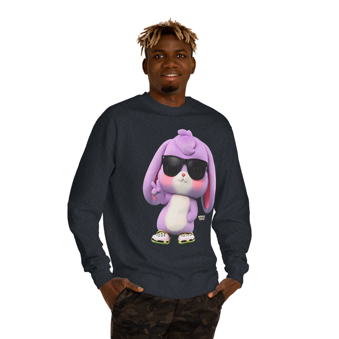 Noah’s Tales™ Cool Lilac Men's Sweatshirt