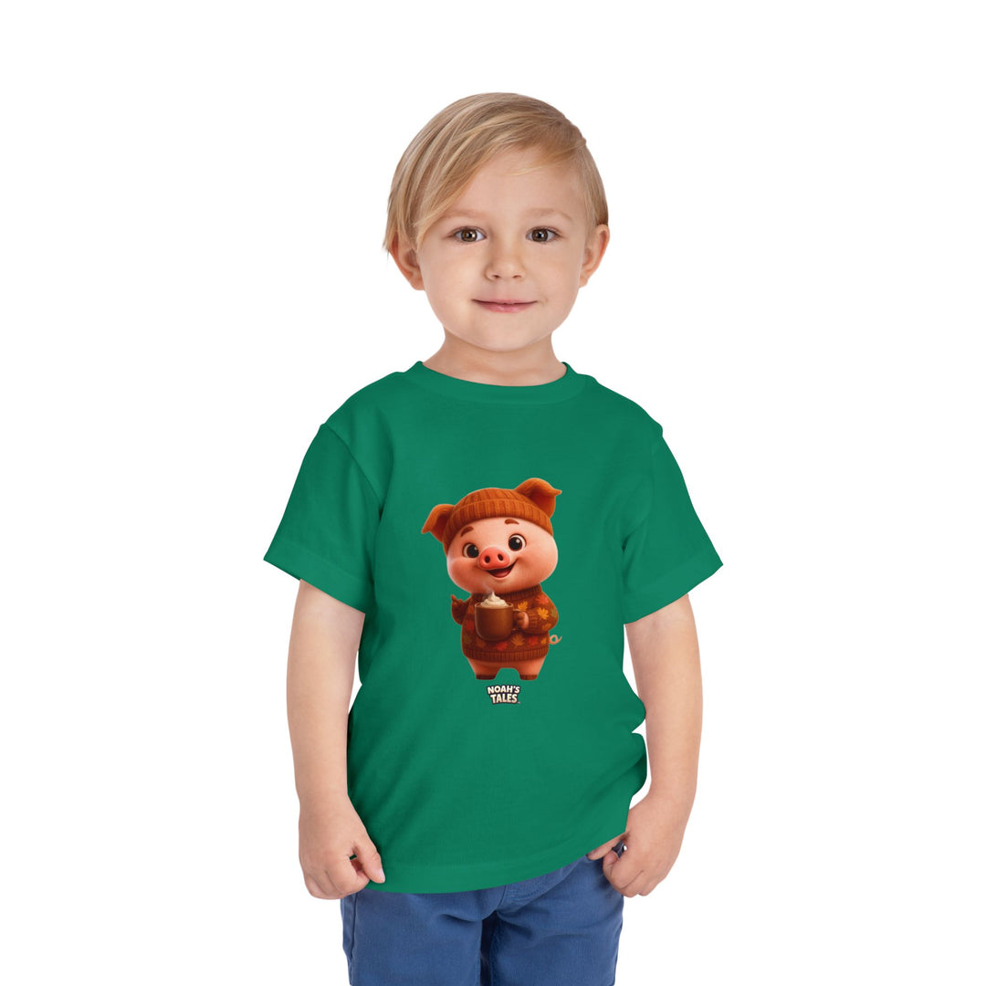 Noah’s Tales™ Thanksgiving Pip Boy's Bella T-Shirt