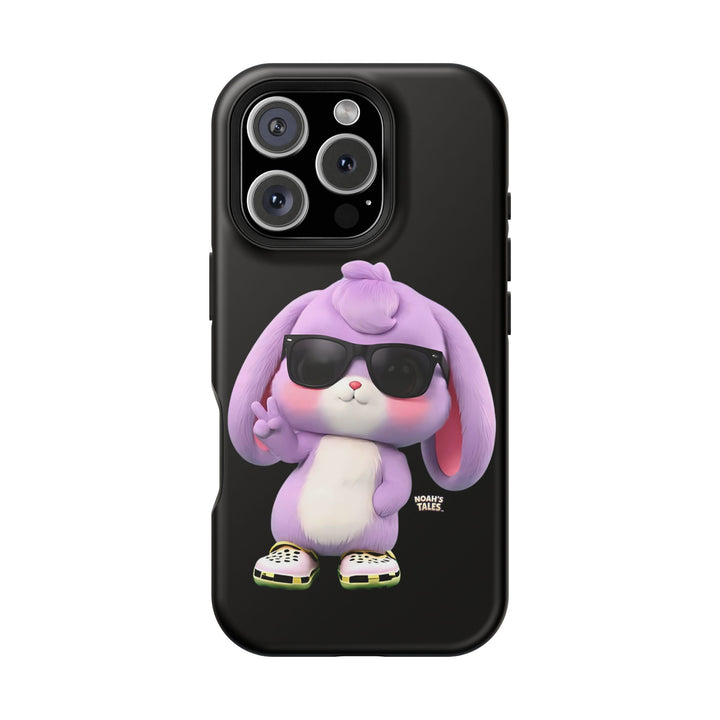 Noah’s Tales™ Lilac Phone Case Vibrant Protective cover Fun Gift for Kids and Teens Unique Cartoon Design