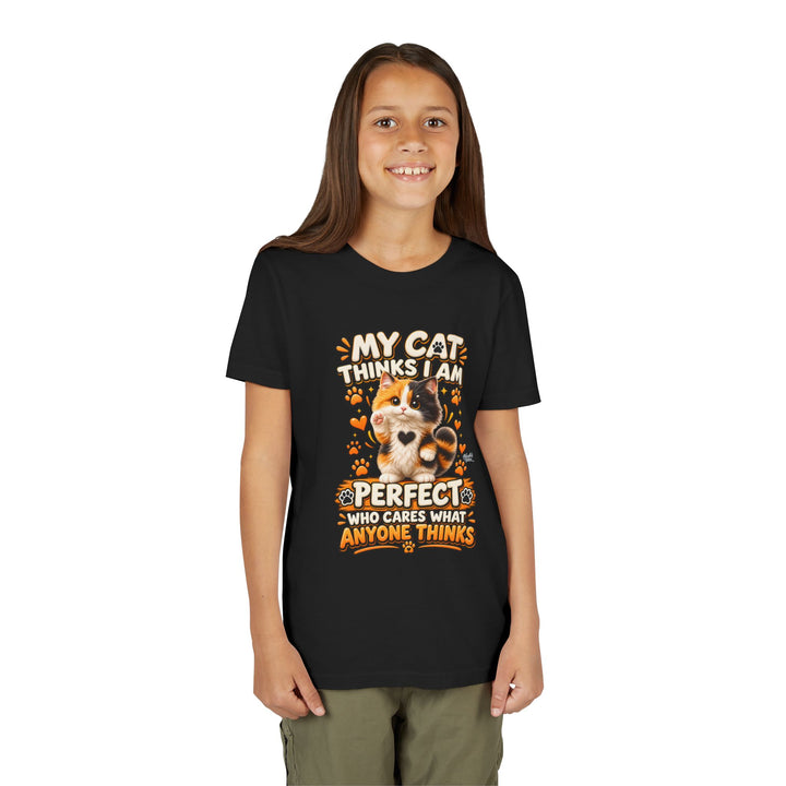 Noah’s Tales™ My Cat Thinks I Am Perfect | Tommy Girl's Bella T-Shirt
