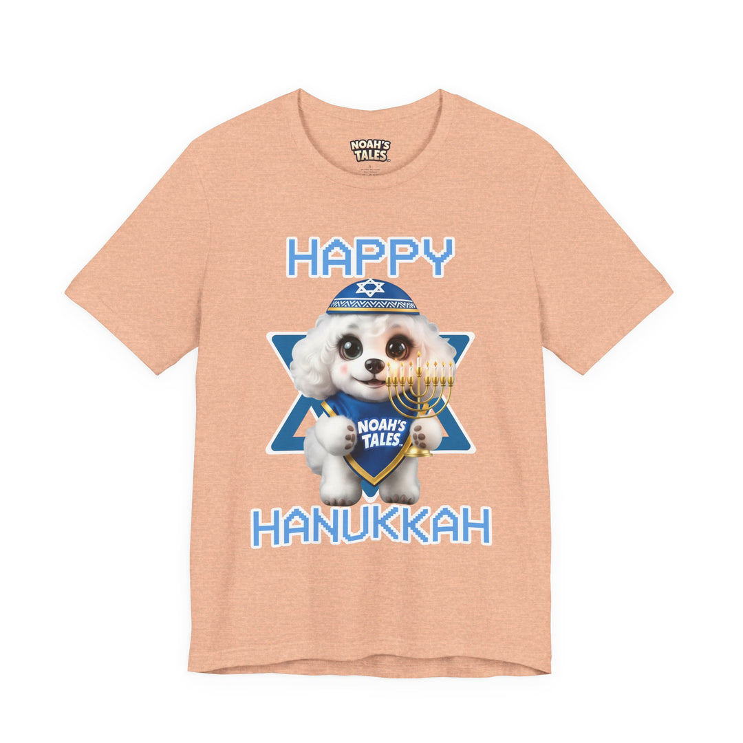 Noah’s Tales™ Happy Hanukkah Coco Girl's Bella T-Shirt