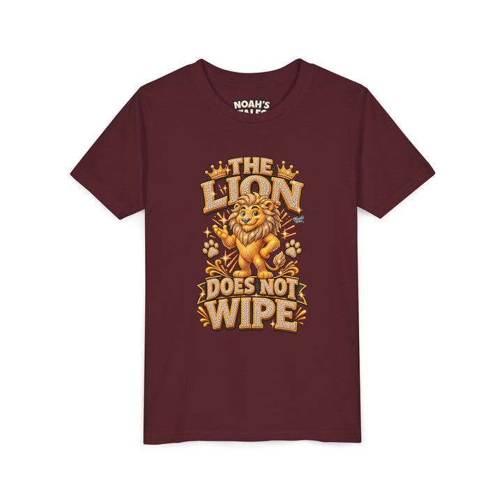 Noah’s Tales™ The Lion Does Not Wipe | Leo Girl's Bella T-Shirt