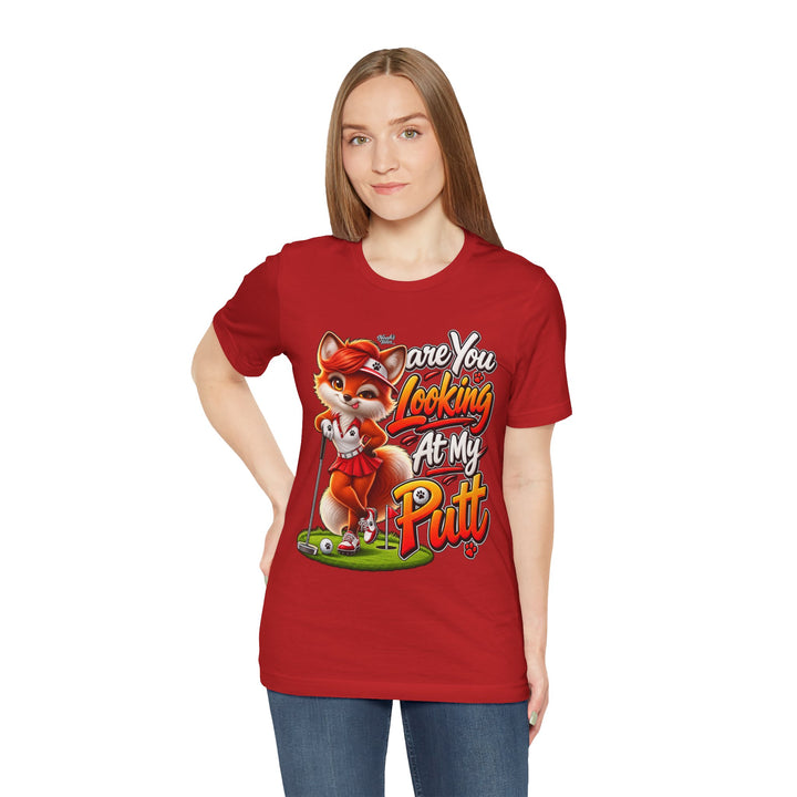 Noah’s Tales™ Are You Looking At My Putt | Ember Women's Bella T-Shirt
