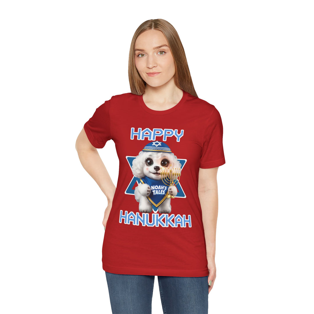 Noah’s Tales™ Happy Hanukkah Coco Girl's Bella T-Shirt