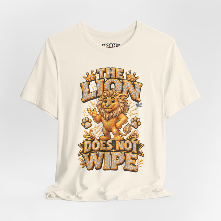Noah’s Tales™ The Lion Does Not Wipe | Leo Men's T-Shirt