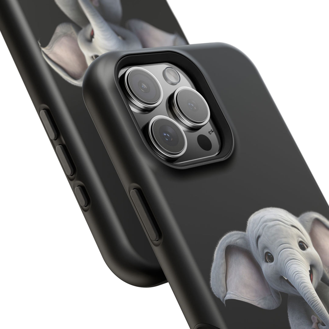 Noah’s Tales™ Noah Elephant Magnetic Tough Cases | Cute Elephant Phone Cover