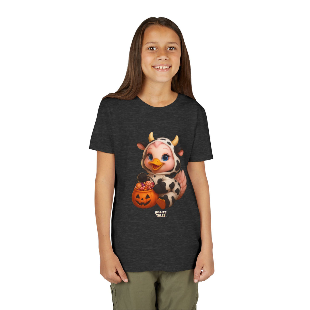 Noah’s Tales™ Cow Halloween Costume Luna Girl's Bella T-Shirt