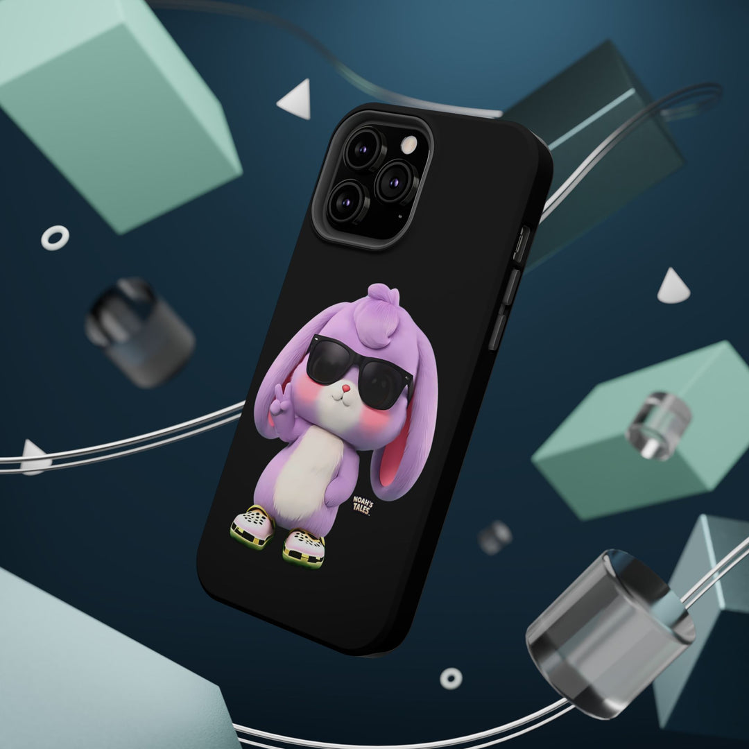Noah’s Tales™ Lilac Phone Case Vibrant Protective cover Fun Gift for Kids and Teens Unique Cartoon Design