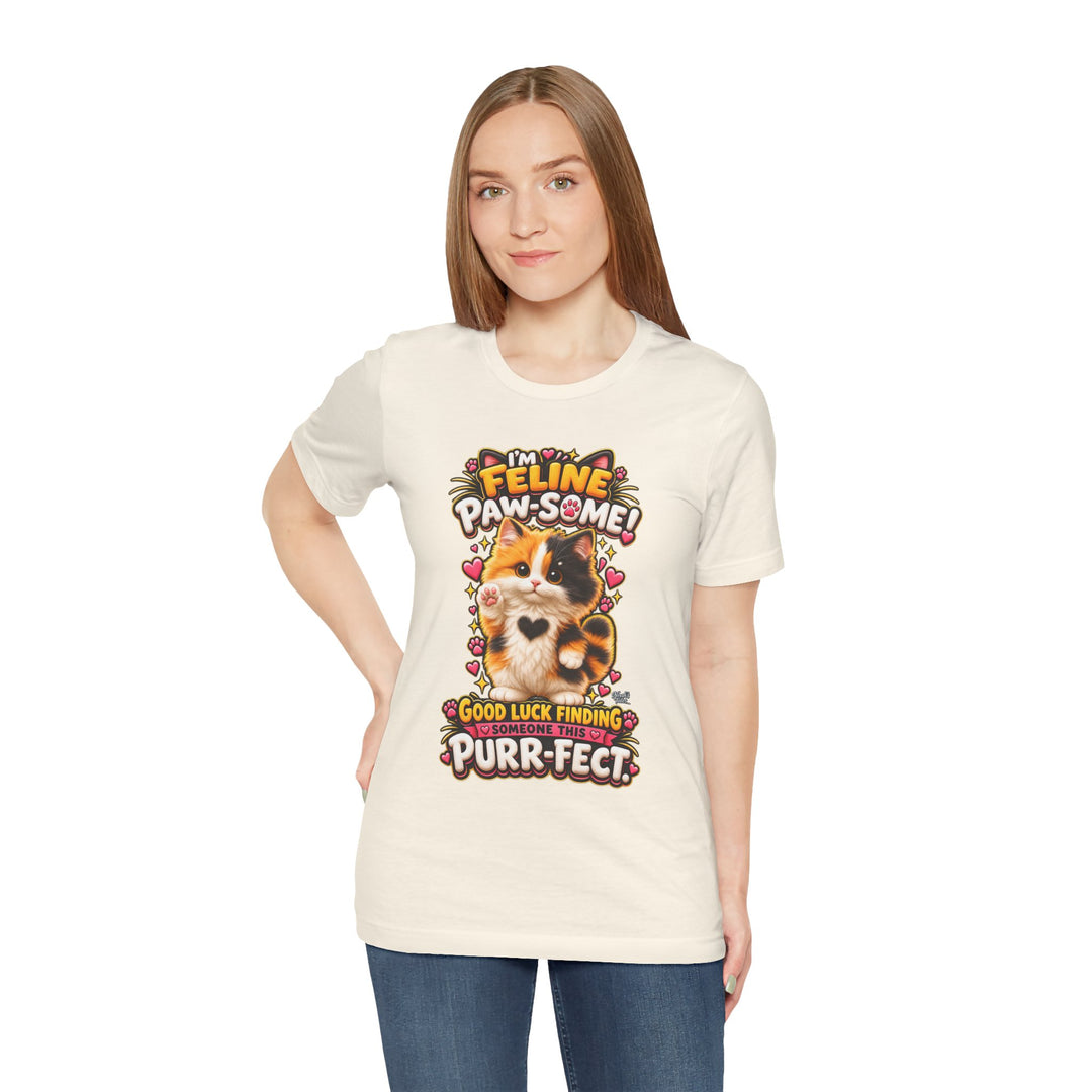 Noah’s Tales™ I’m Feline Paw-Some | Tommy Women's Bella T-Shirt