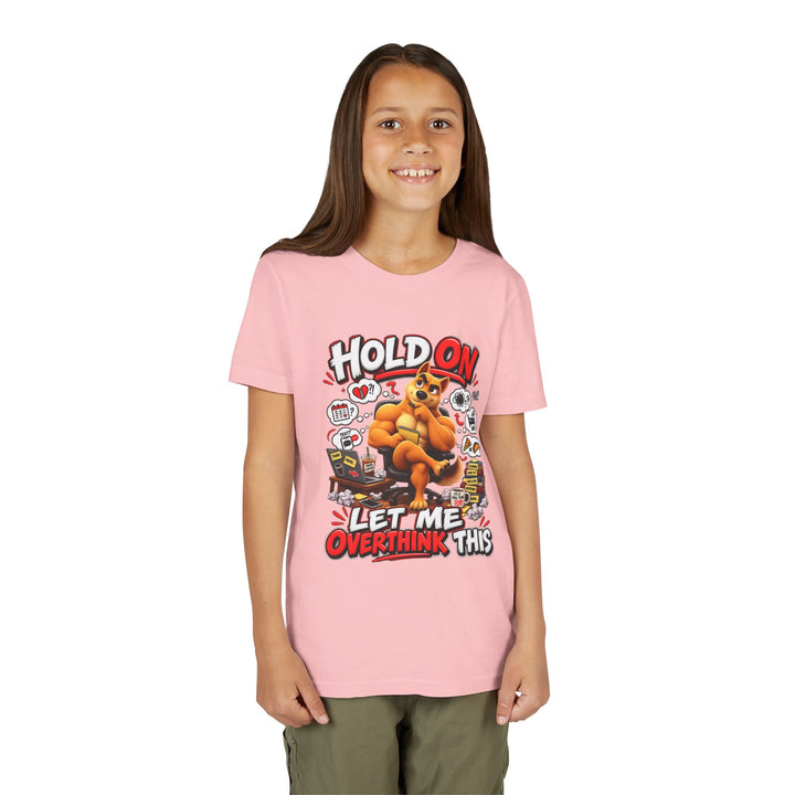 Noah’s Tales™ Hold On Let Me Overthink This | Ember Girl's Bella T-Shirt