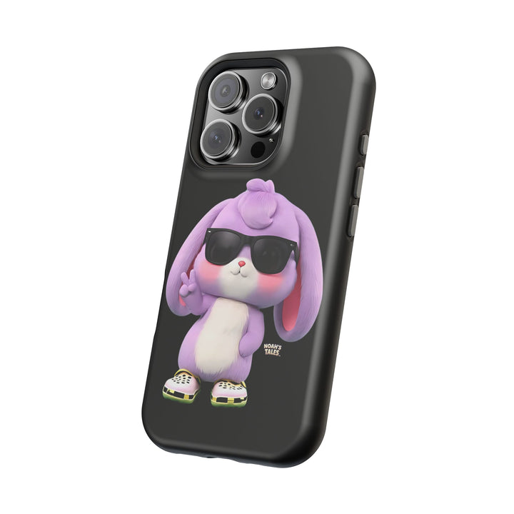 Noah’s Tales™ Lilac Phone Case Vibrant Protective cover Fun Gift for Kids and Teens Unique Cartoon Design