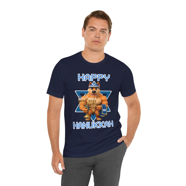 Noah’s Tales™ Happy Hanukkah Ranger Men's Bella T-Shirt