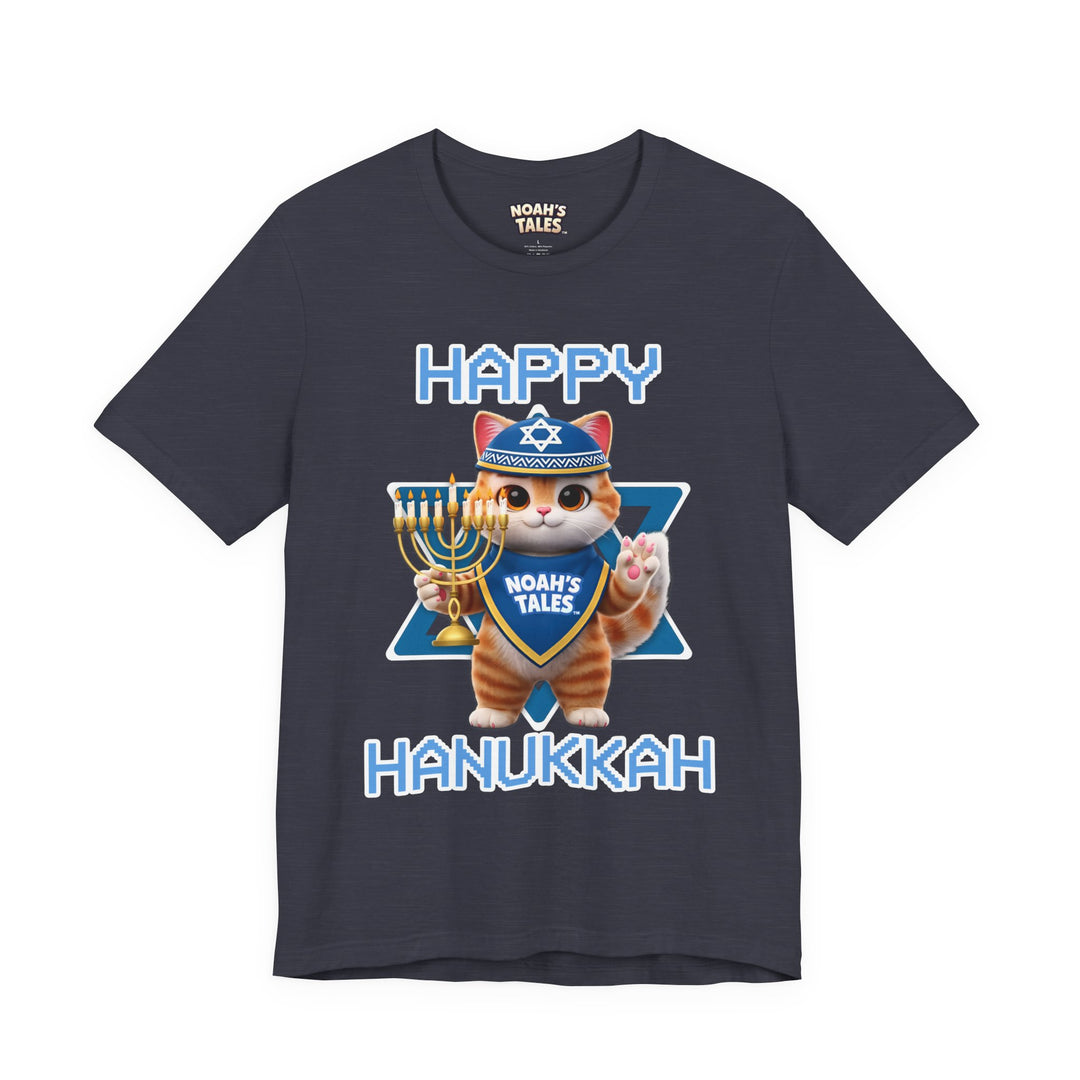 Noah’s Tales™ Happy Hanukkah Tommy Women's Bella T-Shirt