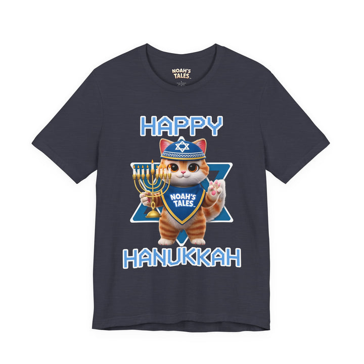Noah’s Tales™ Happy Hanukkah Tommy Women's Bella T-Shirt