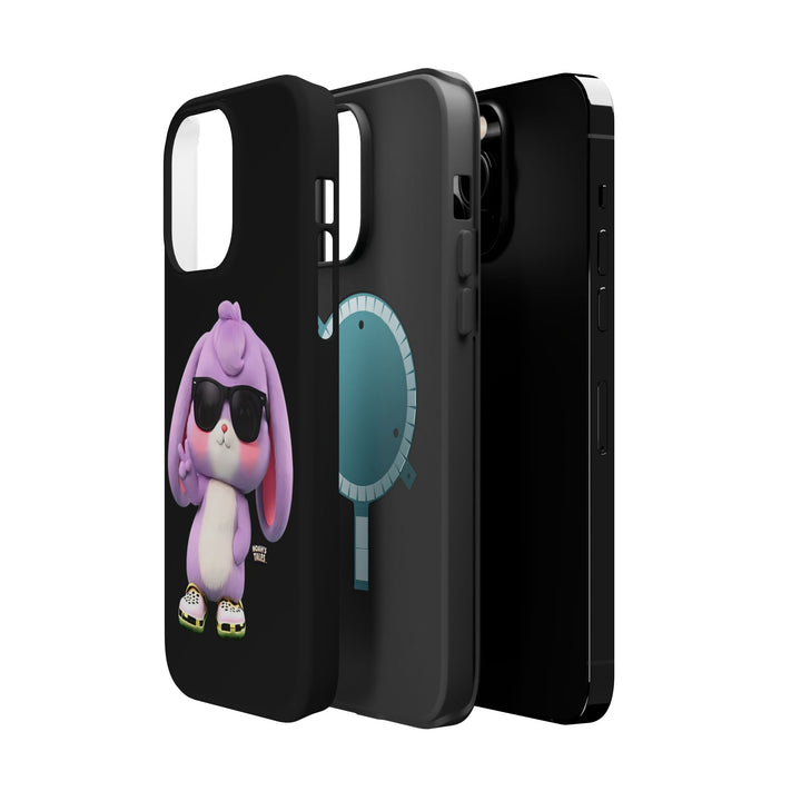 Noah’s Tales™ Lilac Phone Case Vibrant Protective cover Fun Gift for Kids and Teens Unique Cartoon Design