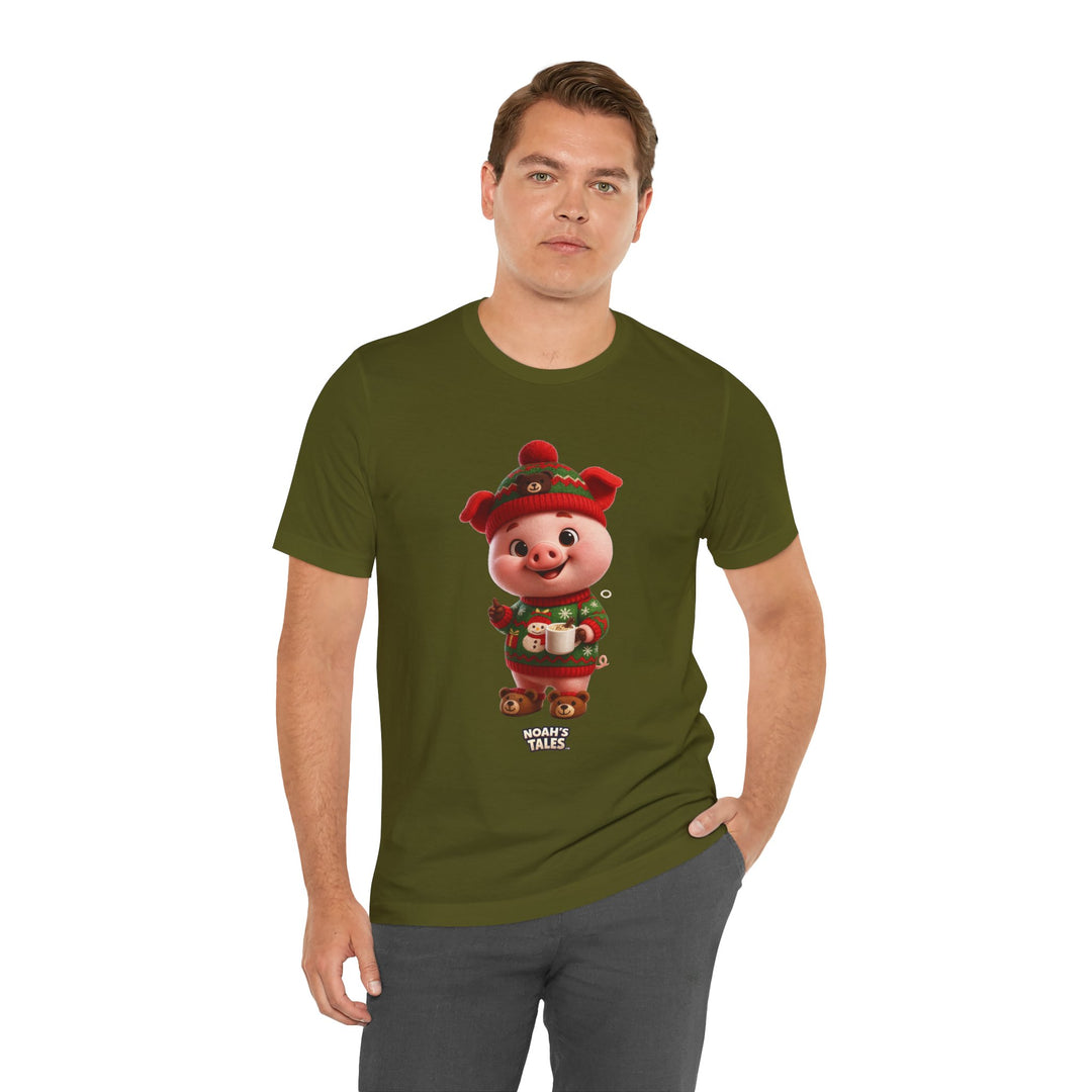 Noah’s Tales™ Christmas Pip Men's Bella T-Shirt