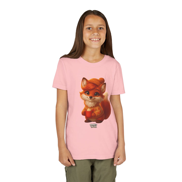 Noah’s Tales™ Thanksgiving Ember Girl's Bella T-Shirt