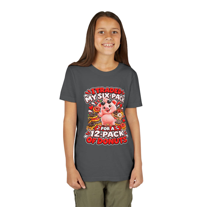 Noah’s Tales™ I Traded My Six-Pack For A 12-Pack Of Donuts | Pip Girl's Bella T-Shirt
