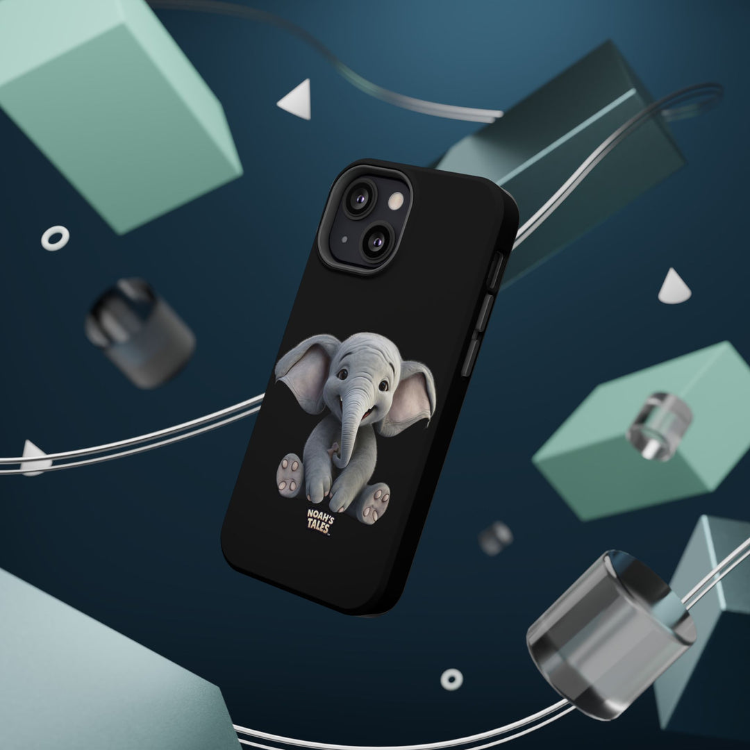 Noah’s Tales™ Noah Elephant Magnetic Tough Cases | Cute Elephant Phone Cover