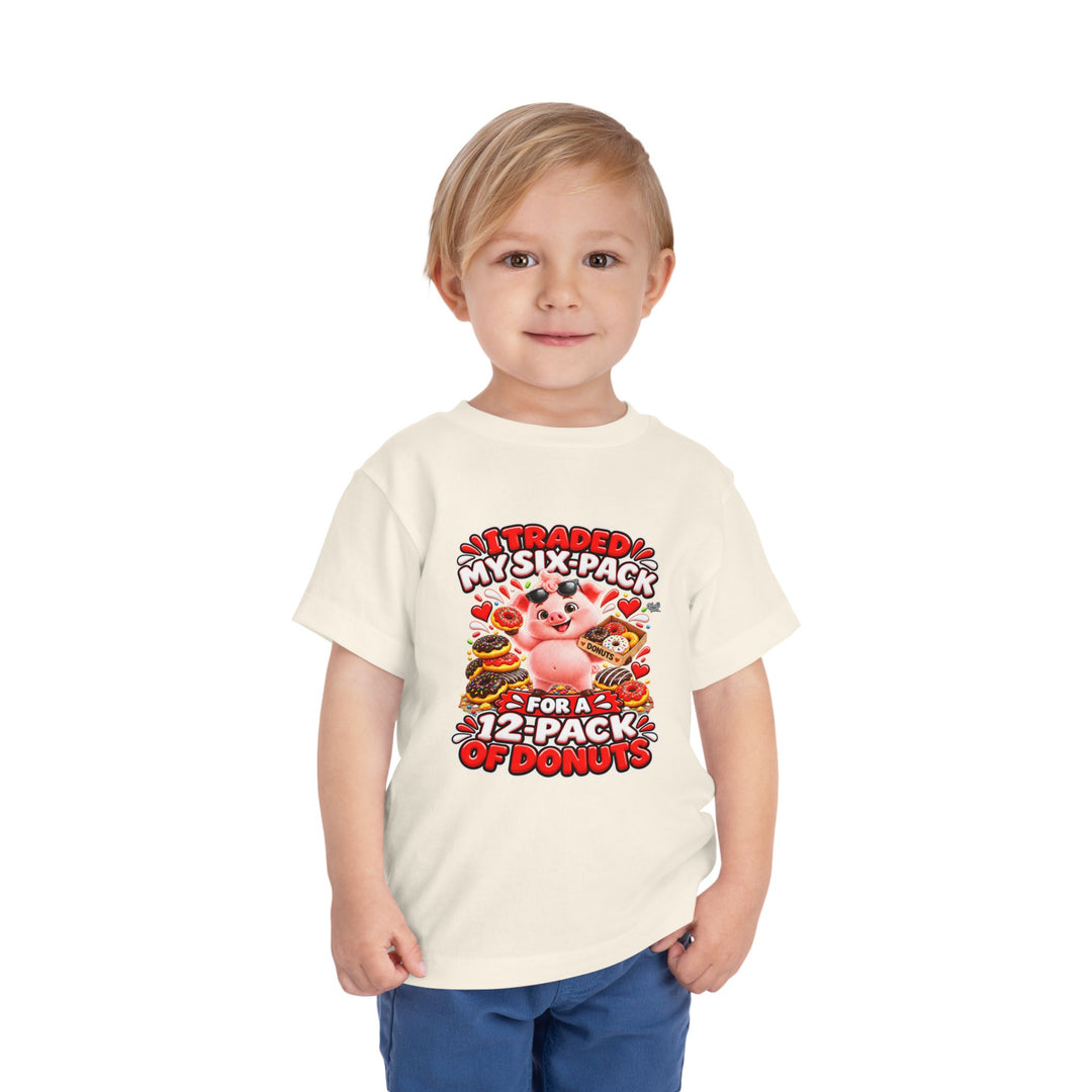 Noah’s Tales™ I Traded My Six-Pack For A 12-Pack Of Donuts | Pip Boy's T-Shirt