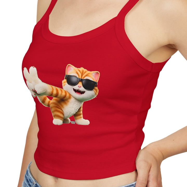 Noah’s Tales™ Cool Tommy Spaghetti Strap Tank Top
