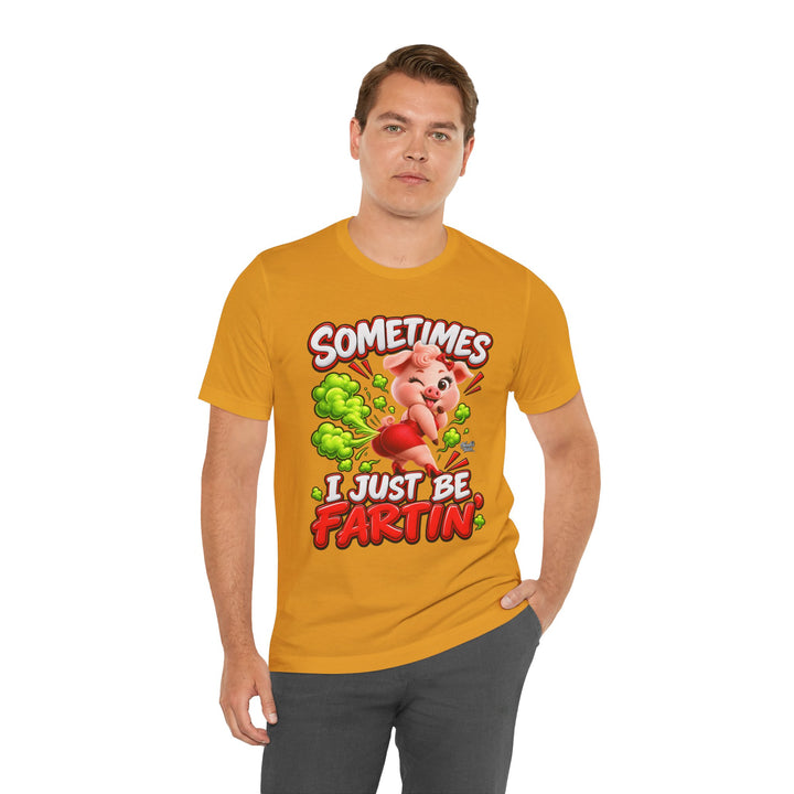 Noah’s Tales™ Sometimes I Just Be Fartin’ | Pip Girlfriend Men's T-Shirt