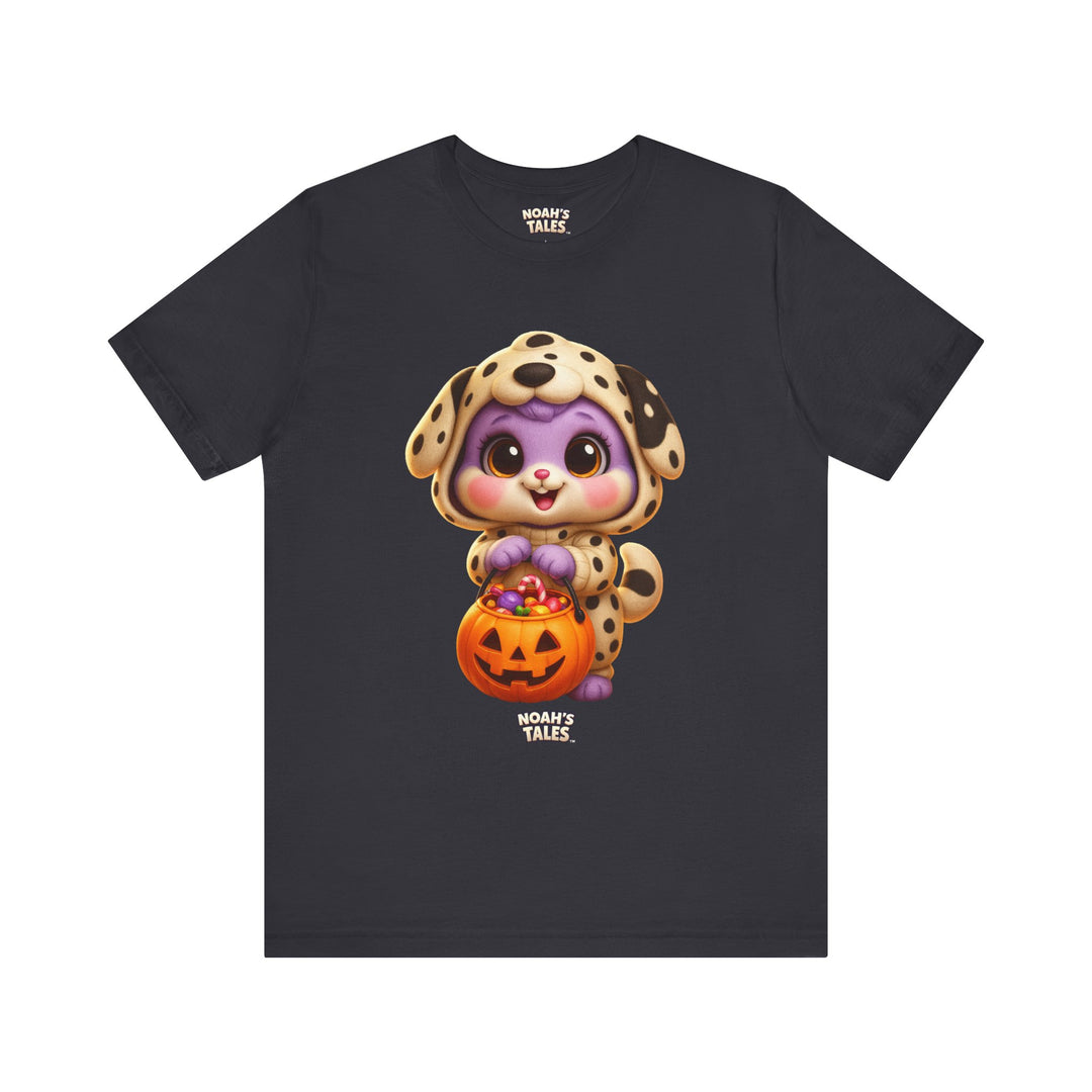 Noah’s Tales™ Halloween Lilac Men's Bella T-Shirt