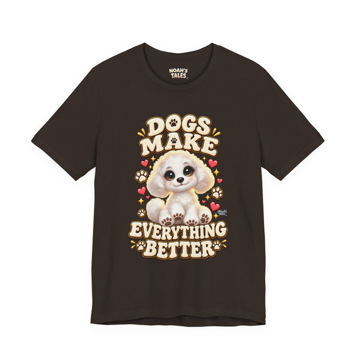 Noah’s Tales™ Dogs Make Everything Better | Coco Women's Bella T-Shirt