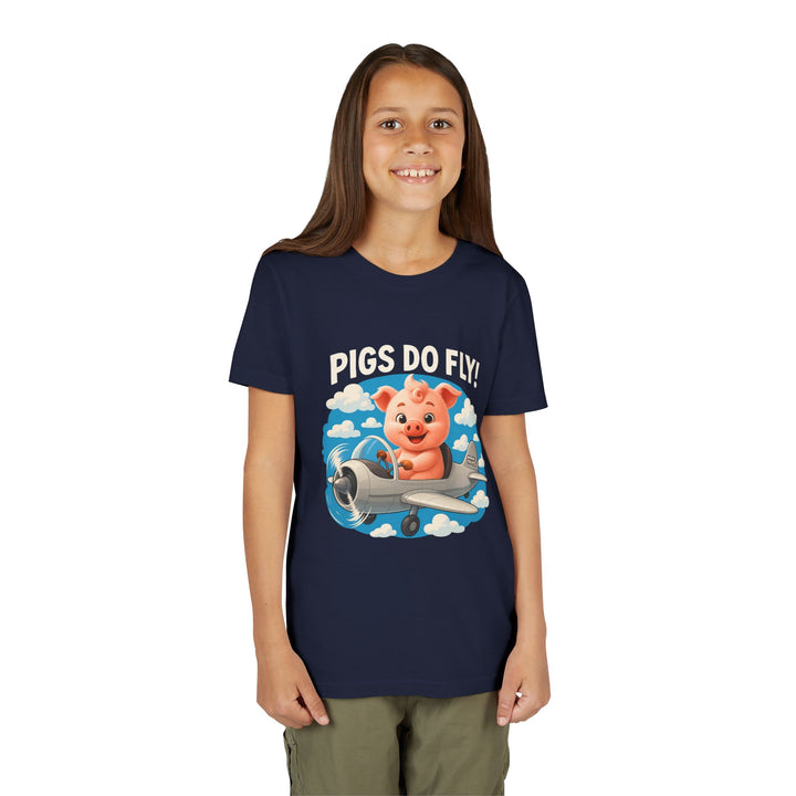 Noah’s Tales™ Pigs Do Fly Girls Bella Shirt