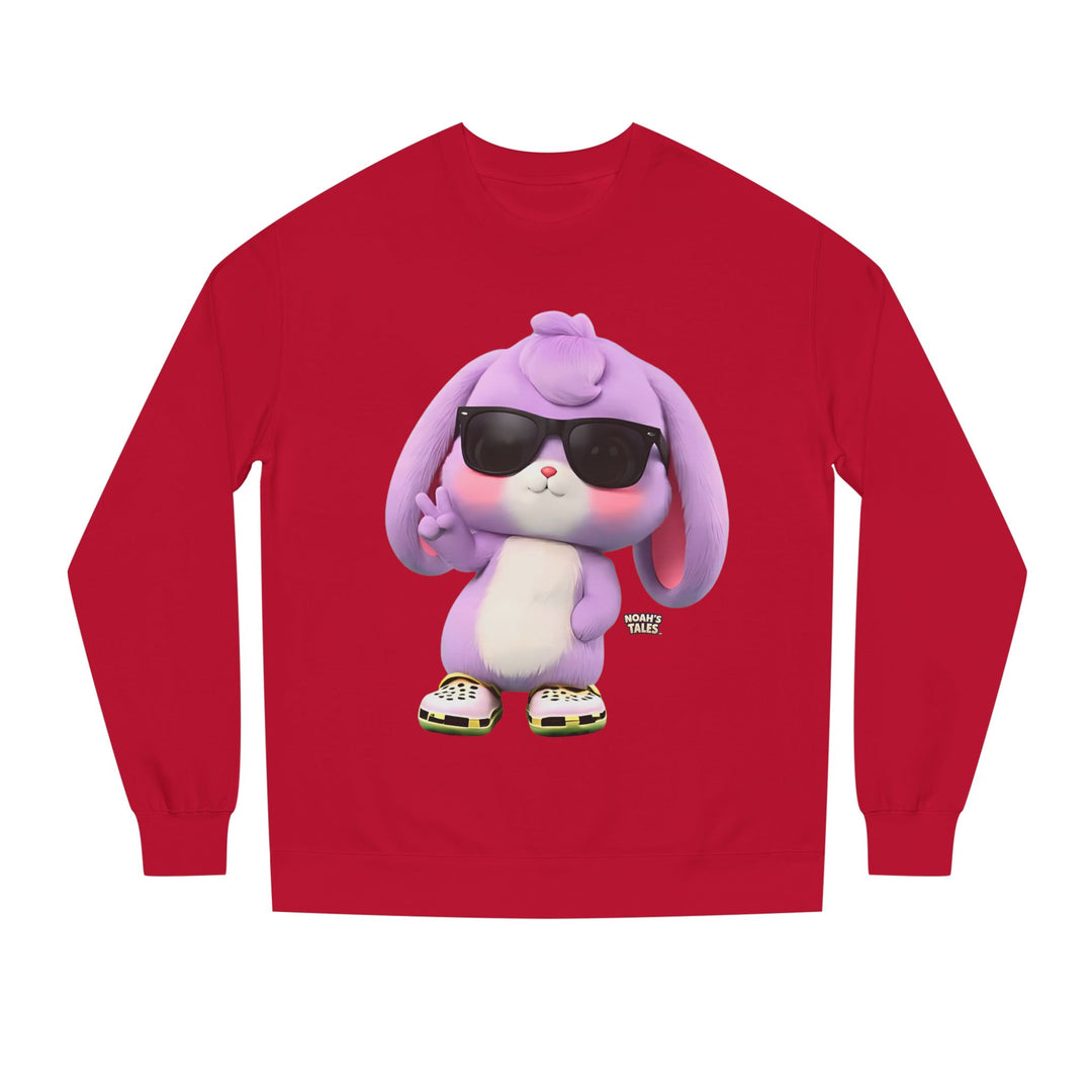 Noah’s Tales™ Cool Lilac Women's Crew Neck Sweatshir