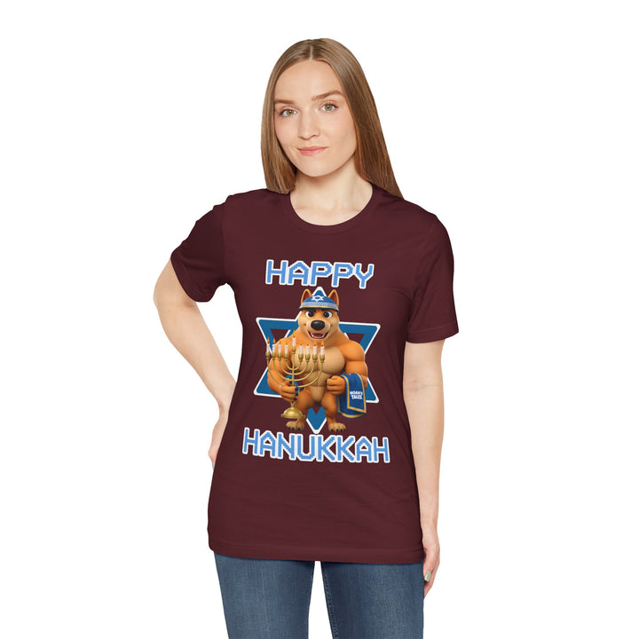 Noah’s Tales™ Happy Hanukkah Ranger Women's Bella T-Shirt