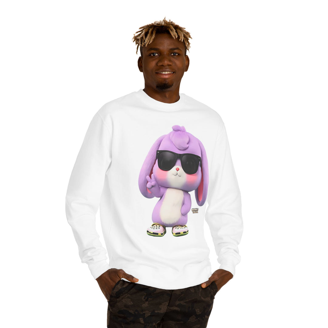 Noah’s Tales™ Cool Lilac Men's Sweatshirt