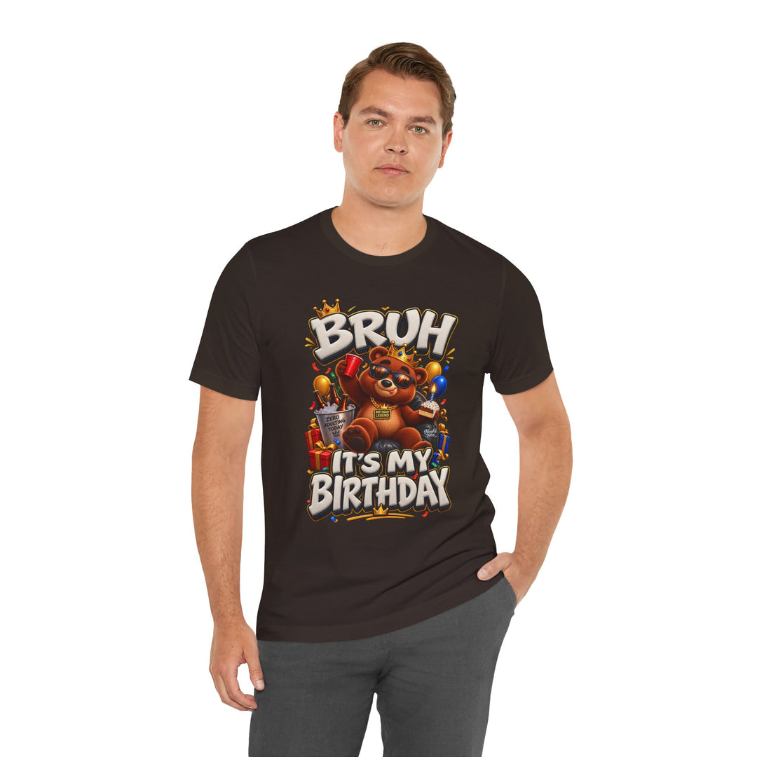Noah’s Tales™ Bruh It’s My Birthday | Baxter Men's T-Shirt