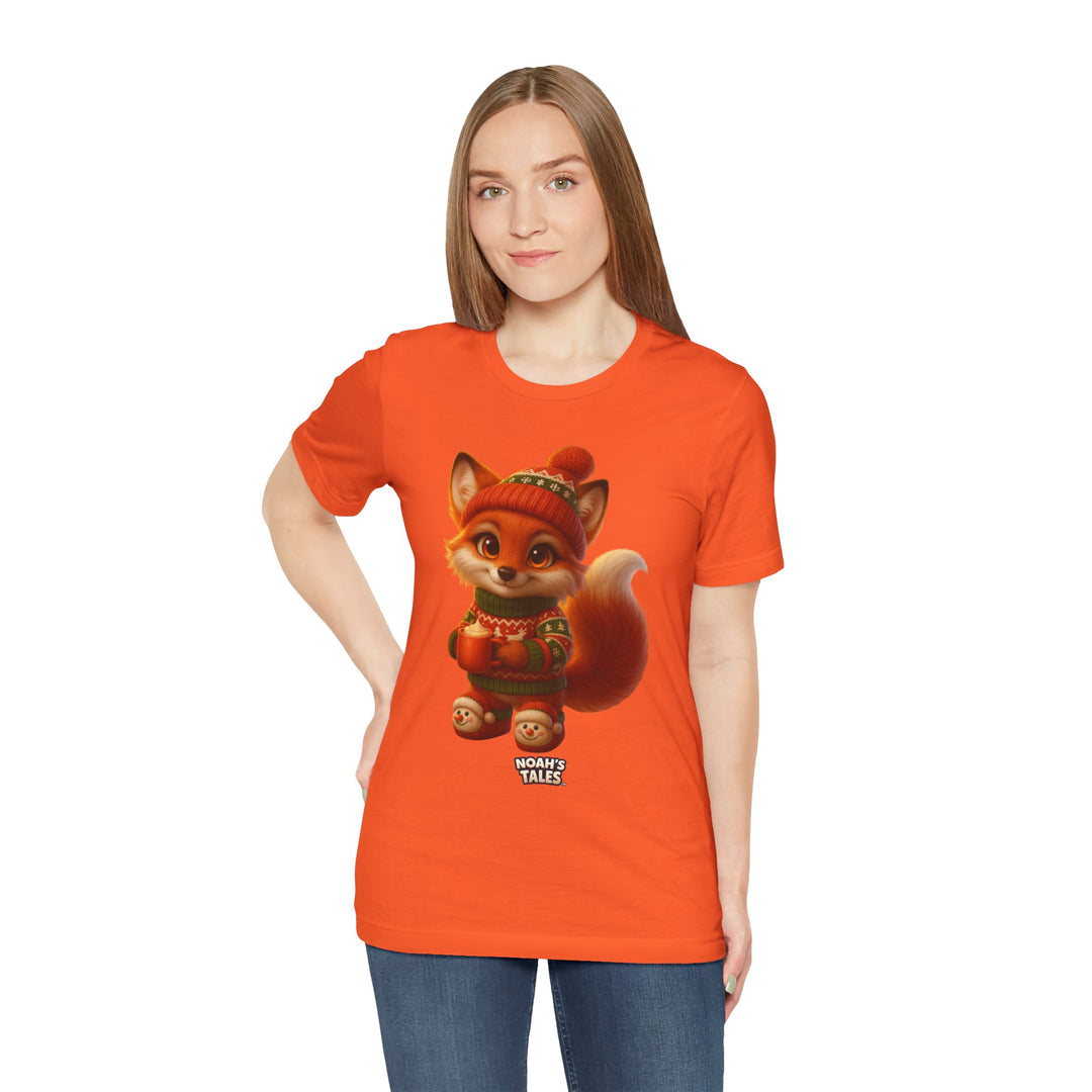 Noah’s Tales™ Christmas Ember Women's Bella T-Shirt