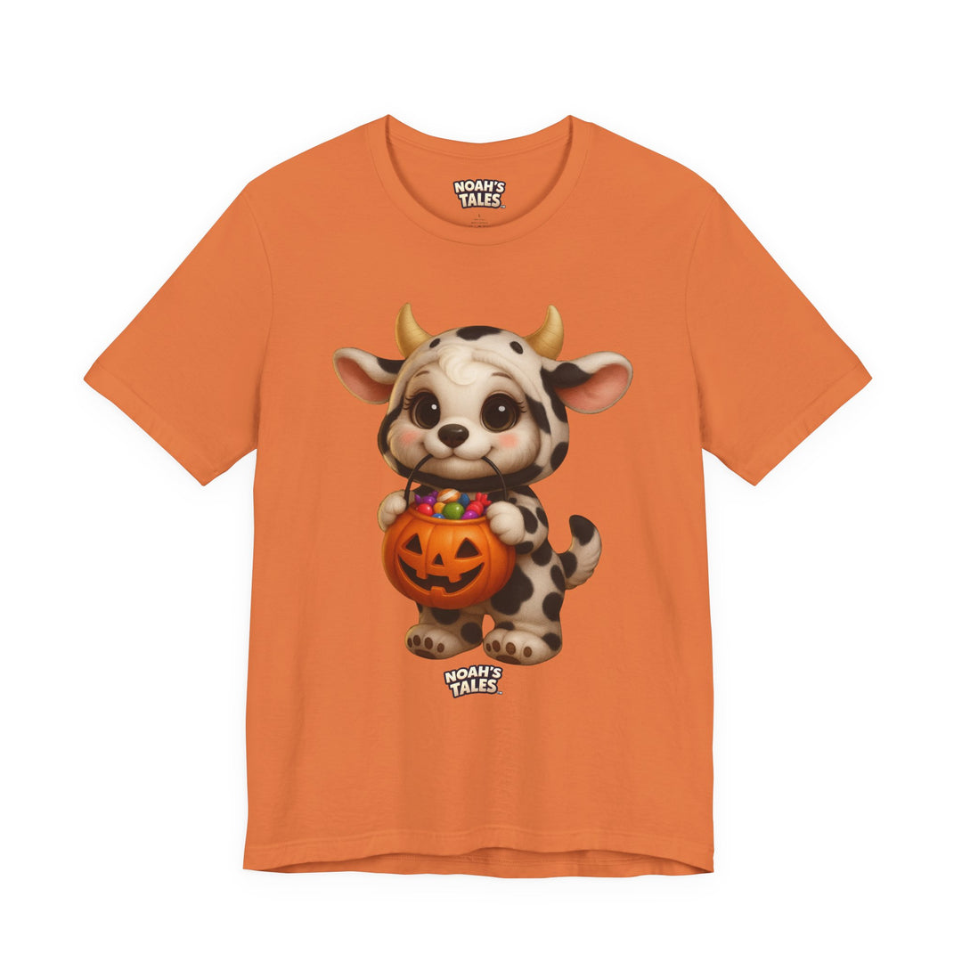 Noah’s Tales™ Cow Halloween Costume Coco Women's Bella T-Shirt