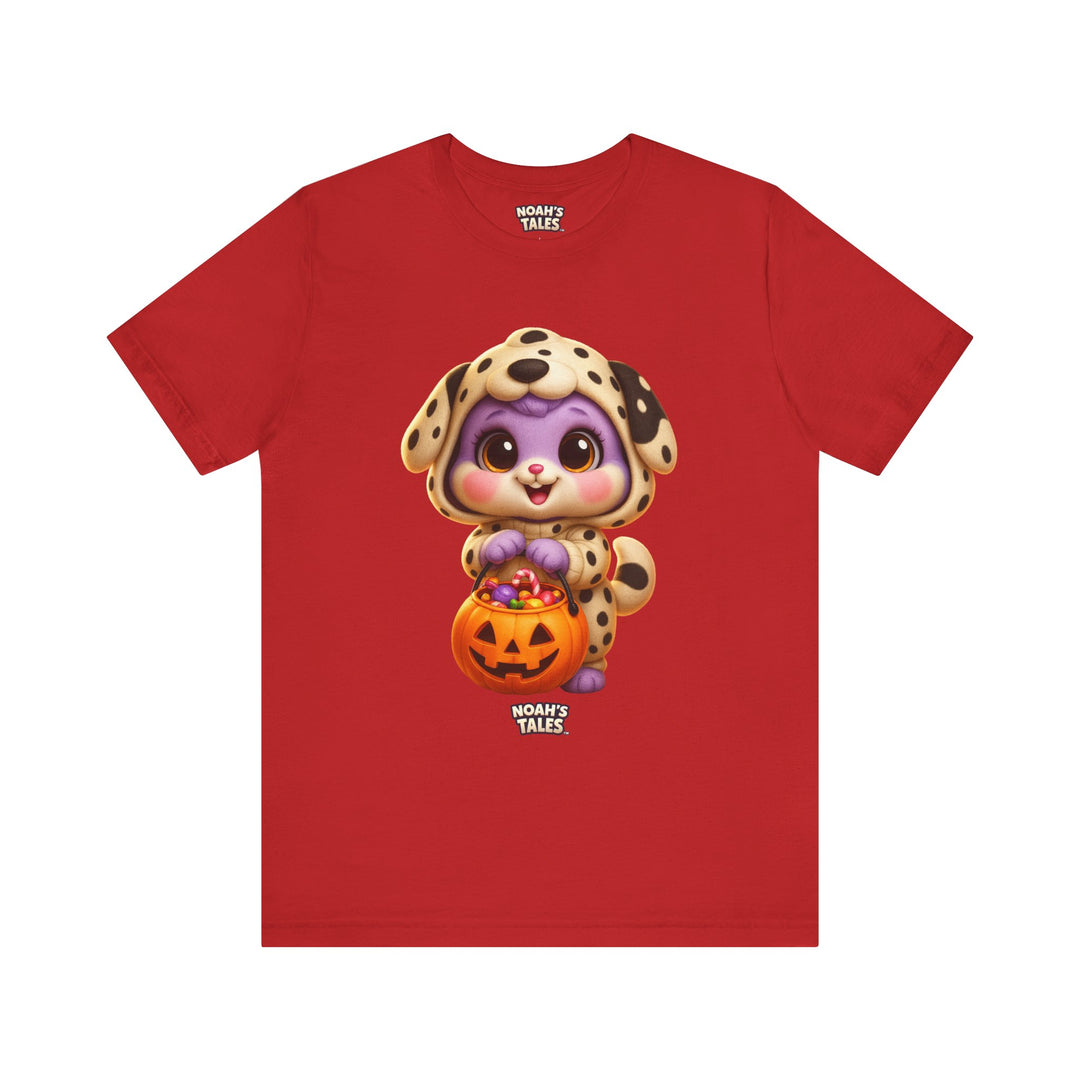 Noah’s Tales™ Halloween Lilac Men's Bella T-Shirt