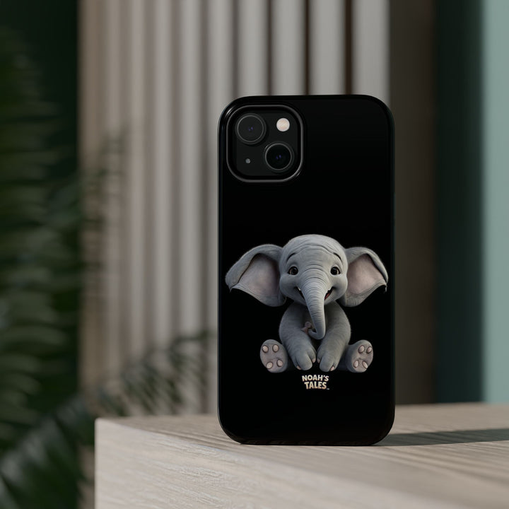 Noah’s Tales™ Noah Elephant Magnetic Tough Cases | Cute Elephant Phone Cover