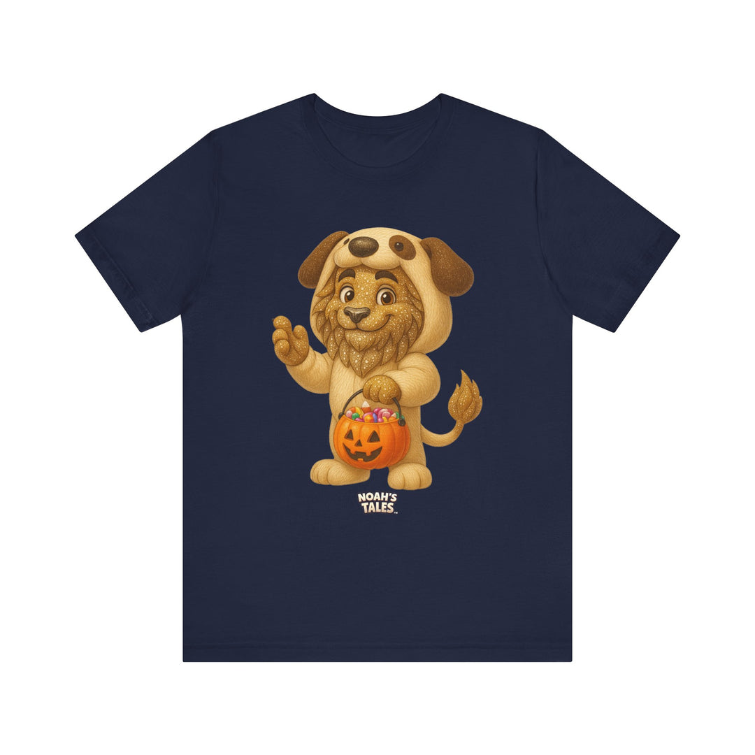 Noah’s Tales™ Halloween Leo Men's Bella T-Shirt