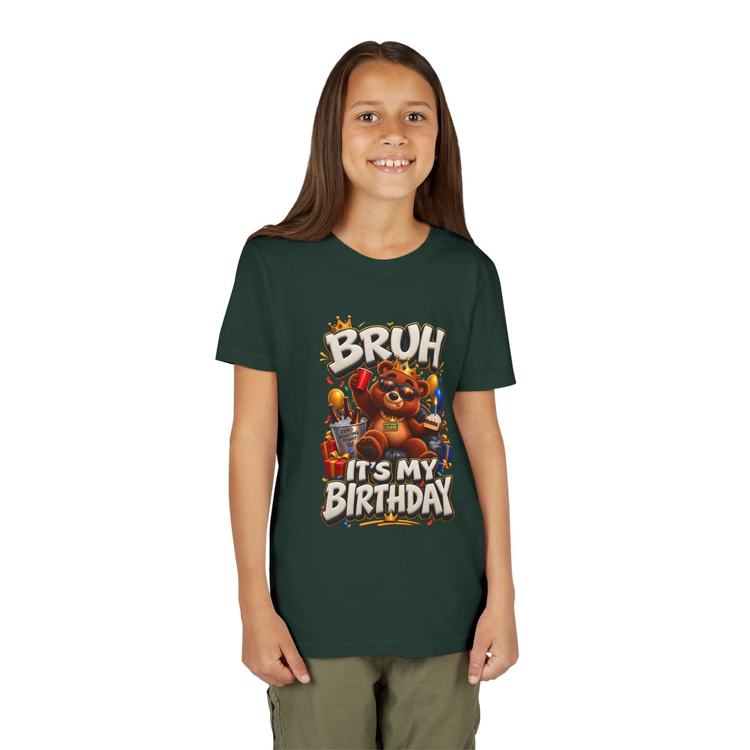 Noah’s Tales™ Bruh It’s My Birthday | Baxter Girl's Bella T-Shirt